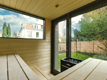 Außensauna modernes Design