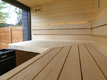 Außensauna modernes Design