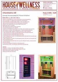 Infrarotkabine 130