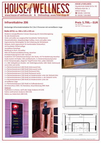 Infrarotkabine 206