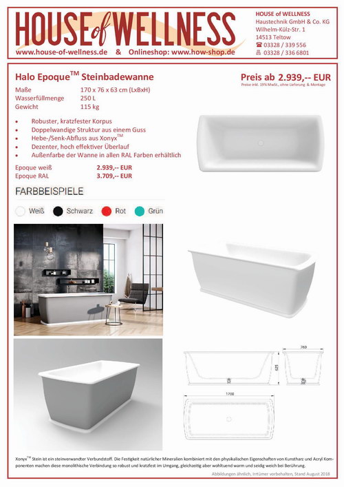 whirlpoolbadewanne epoque