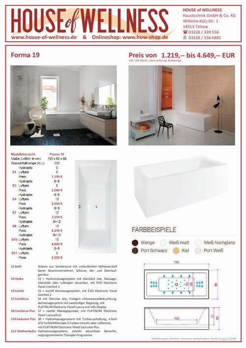 whirlpoolbadewanne forma19