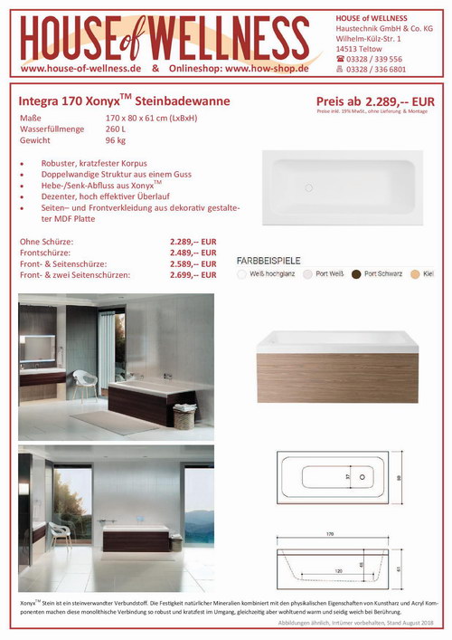 whirlpoolbadewanne integra-170