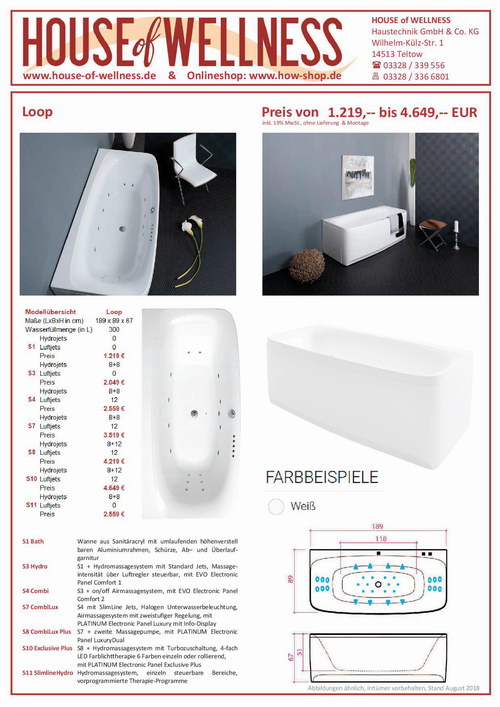 whirlpoolbadewanne loop